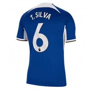 Chelsea Thiago Silva #6 Hemmatröja 2023-24 Kortärmad